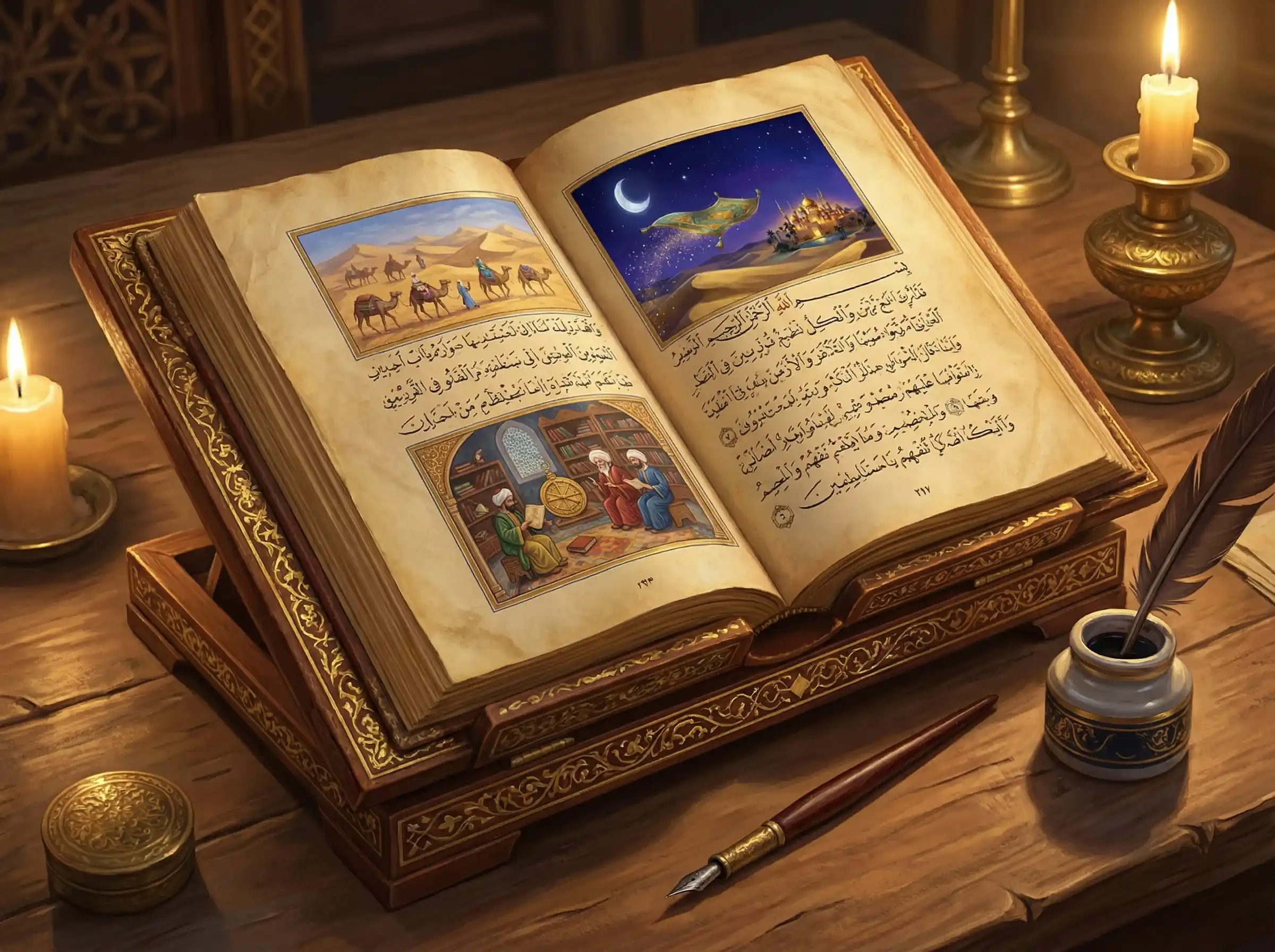 东升国际一千零一夜编年史古书